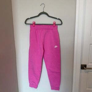Nike Sportswear Club Fleece Girls Sweatpants Size Medium